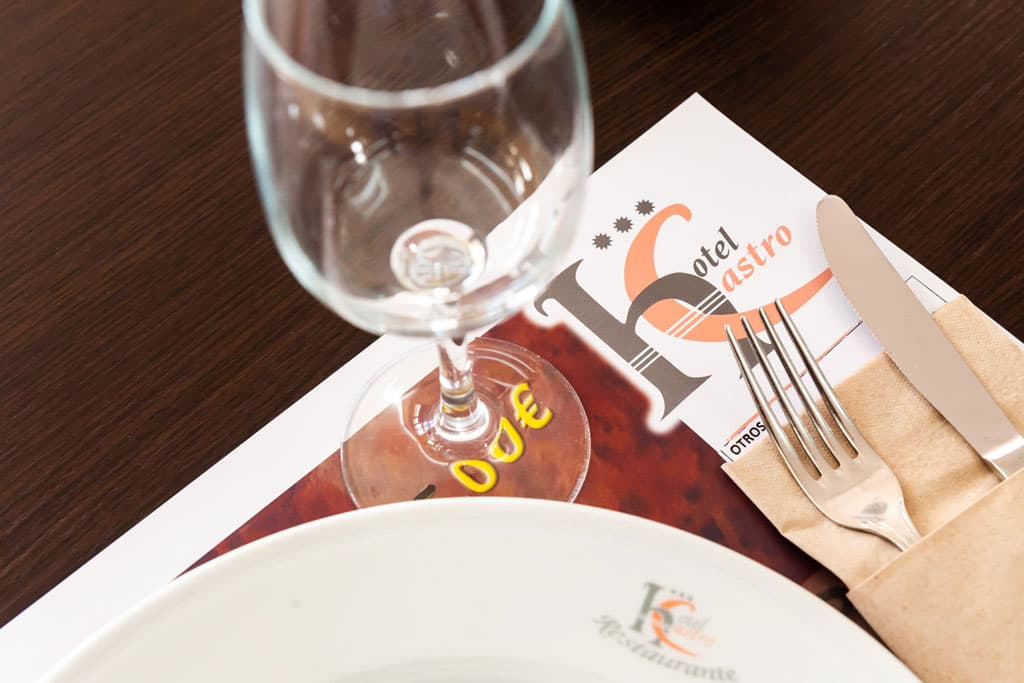 Restaurante para grupos en Hotel Castro, Santiago de Compostela