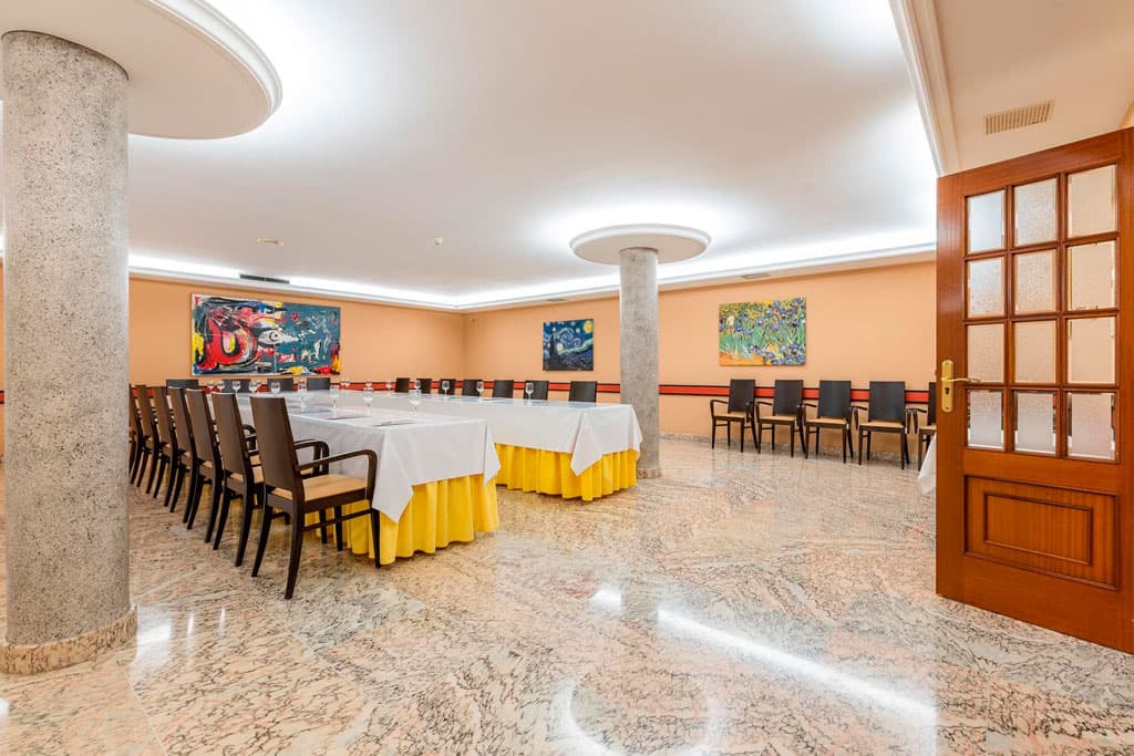Celebración de eventos especiales en hotel con jardín en Santiago de Compostela